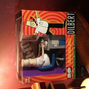 Vintage 1998 Dilbert Electronic Candy Dispenser - In Box - Pre-owned